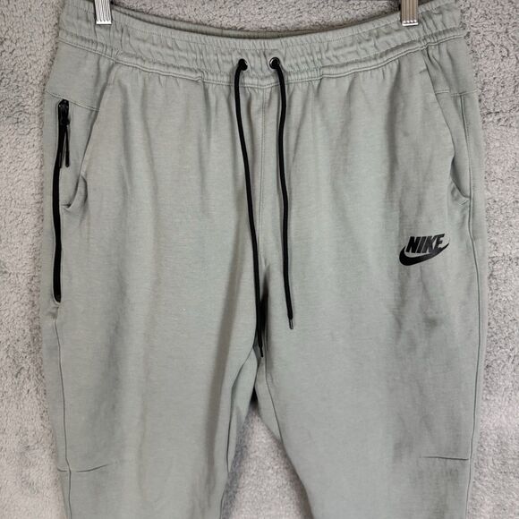 Nike Pants Mens XL Grey Sportswear Jogger Sweatpants Casual Lounge - Picture 2 of 10